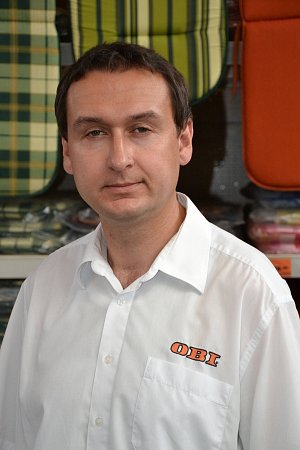 Marek Procházka, vedoucí prodeje, OBI Beroun