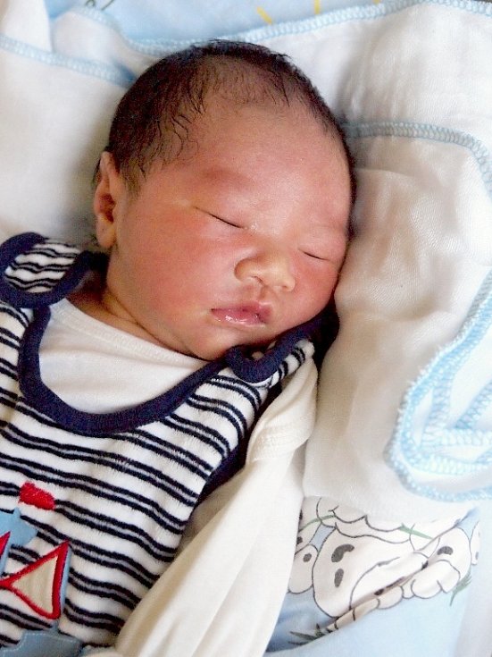 TOAN NGO UY přišel na svět v sobotu 22. listopadu v 8.51 hodin. Při narození vážil 3 820 gramů a měřil 53 centimetrů. Z malého synka se těší doma v Chebu ... - toan-ngo-uy-sam-na-vys_galerie-980