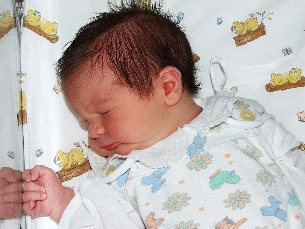 Daniel Soukup se narodil 11. září v Čáslavi. Vážil 3470 gramů a měřil 50 - kh_soukup_daniel_galerie-980