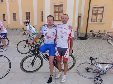 Jan Bicek a Svaťa Božák, jediný Čech, který dokončil RAAM (Race across America). 