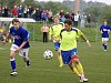 V utkání 1. A třídy Valašské Meziříčí B (modré dresy) doma padlo s Kelčí 0:1. 