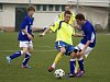 V utkání 1. A třídy Valašské Meziříčí B (modré dresy) doma padlo s Kelčí 0:1. 