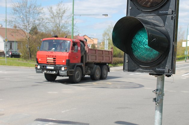 Semafory na objízdných trasách v Třebíči zatím nepřibudou