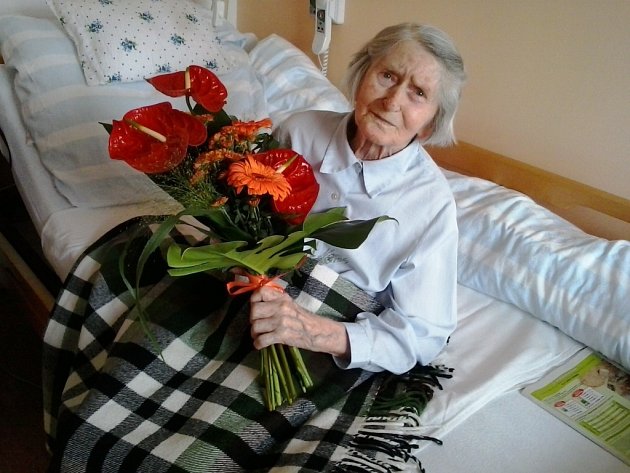 Žďárská seniorka oslavila 104. narozeniny