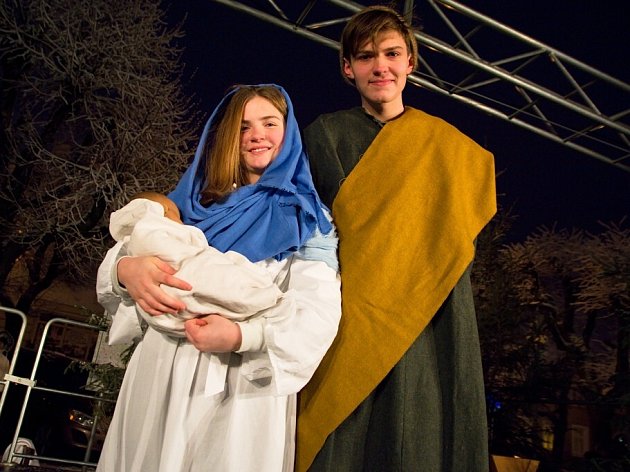 Ve Žďáře nad Sázavou opět ožil příběh narození Ježíše Krista