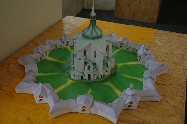 Modely hradů a zámků. Ilustrační foto