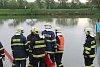 Taktické cvičení hasičů v přístavišti Spytihněv.