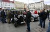 Sraz veteránů na Masarykově náměstí v centru Ostravy.
