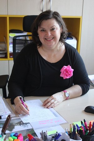 Blanka Kolečkářová - starostka Držovic