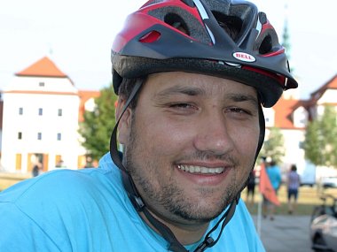 Organizátor orelských cyklopoutí po Evropě i Česku Petr Gabriel.