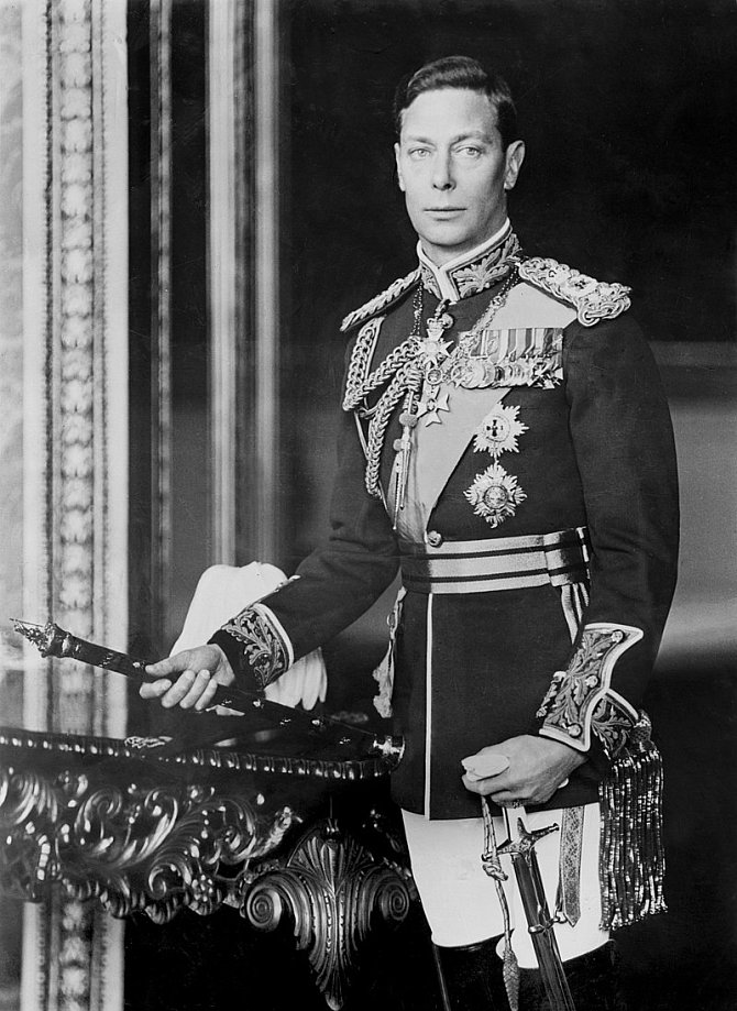 Britský král Jiří VI. vládl Spojenému království v letech 1936 až 1952