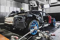 Výrobní prostory Bugatti Chiron ve francouzském Molsheimu. 