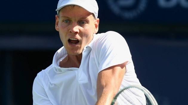 Tenista Tomáš Berdych postoupil na turnaji v Dubaji do finále.