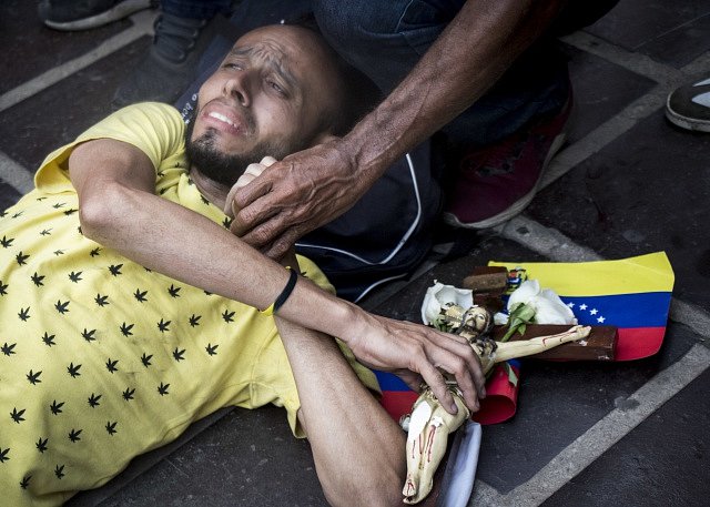 Ranění ve Venezuele