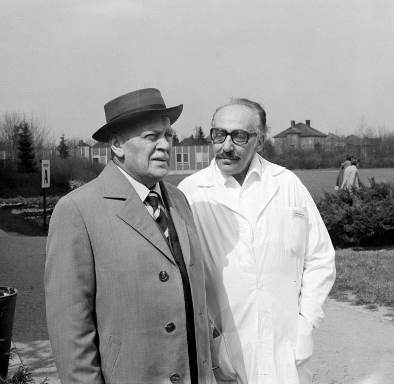 Karel Höger a Miloš Kopecký