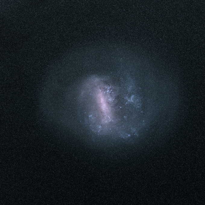 Snímek Velkého Magellanova oblaku pořízený sondou Gaia Evropské kosmické agentury.