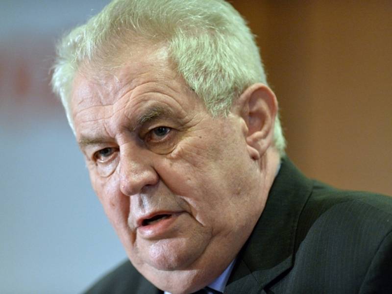 Prezident Miloš Zeman