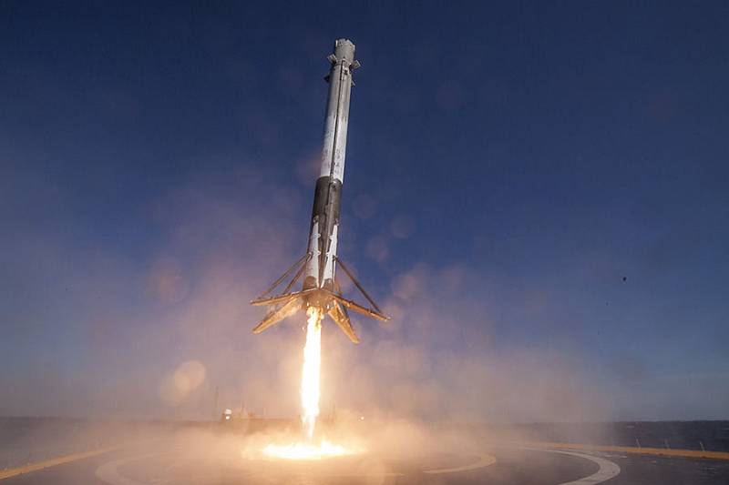 Zkušební lety rakety SpaceX