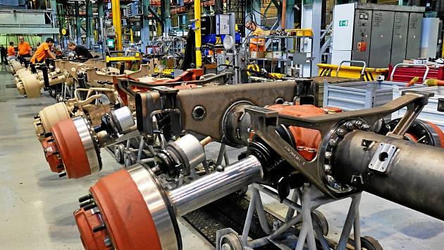 Modernizace z fondů EU. Automobilka Tatra zůstává ve svém oboru technologickou špičkou. I díky podpoře z fondů EU