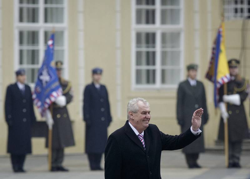 Inaugurace Miloše Zemana.