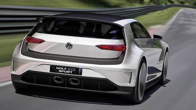 Koncept Volkswagen Golf GTE Sport.