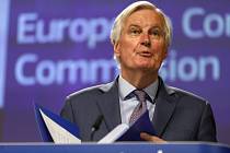 Vyjednavač EU pro brexit Michel Barnier