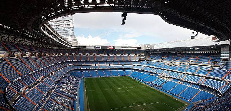 Santiago Bernabéu, legendární stánek Realu Madrid.