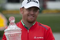 J.B. Holmes s trofejí