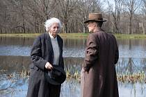 Tom Conti jako Albert Einstein a Cillian Murphy