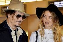 Johnny Depp a Amber Heardová.