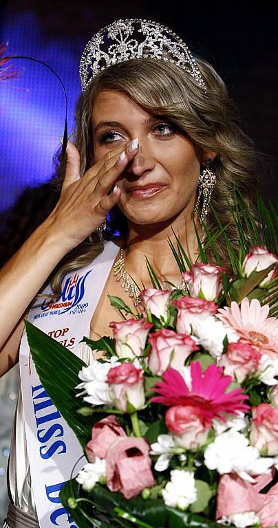 Vítězka soutěže krásy neslyšících Miss deaf world 2009 Diana Kovtun z Ukrajiny