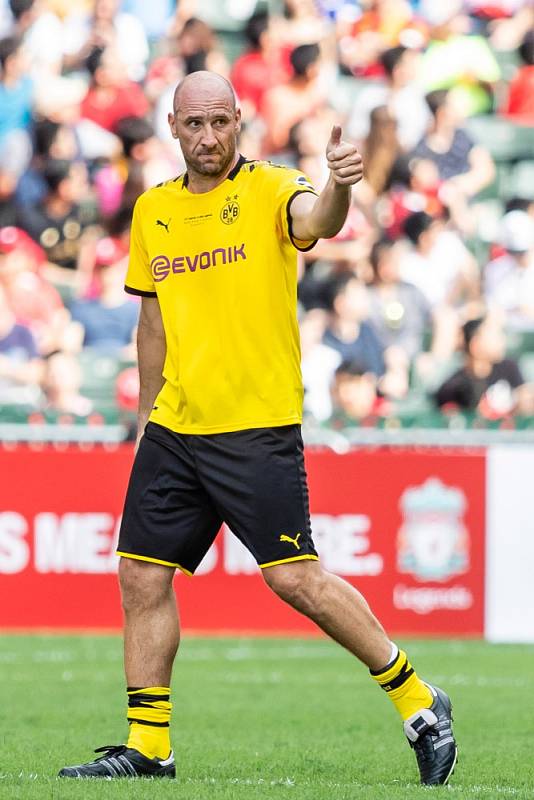 Jan Koller v dresu Borussie Dortmund.