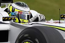 Lídr šampionátu formule 1 Jenson Button