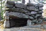 Kamenná komora v lokalitě Amerického Stonehenge