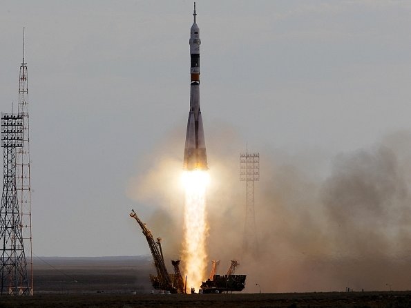 Z kazašského Bajkonuru odstartovala ruská raketa Sojuz TMA-05M.