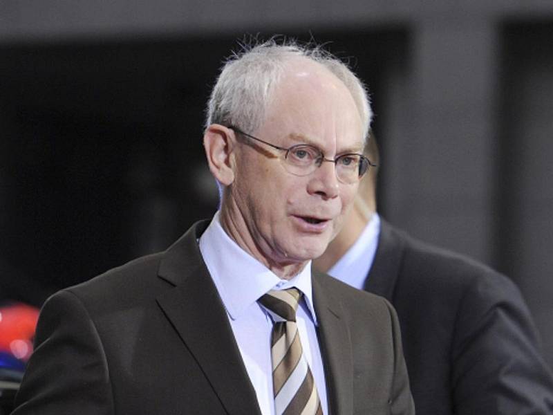 Prezident EU Herman Van Rompuy. 