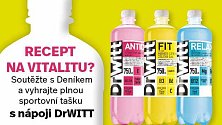 Soutěžte s Deníkem o minerální vody plné vitaminů DrWITT!