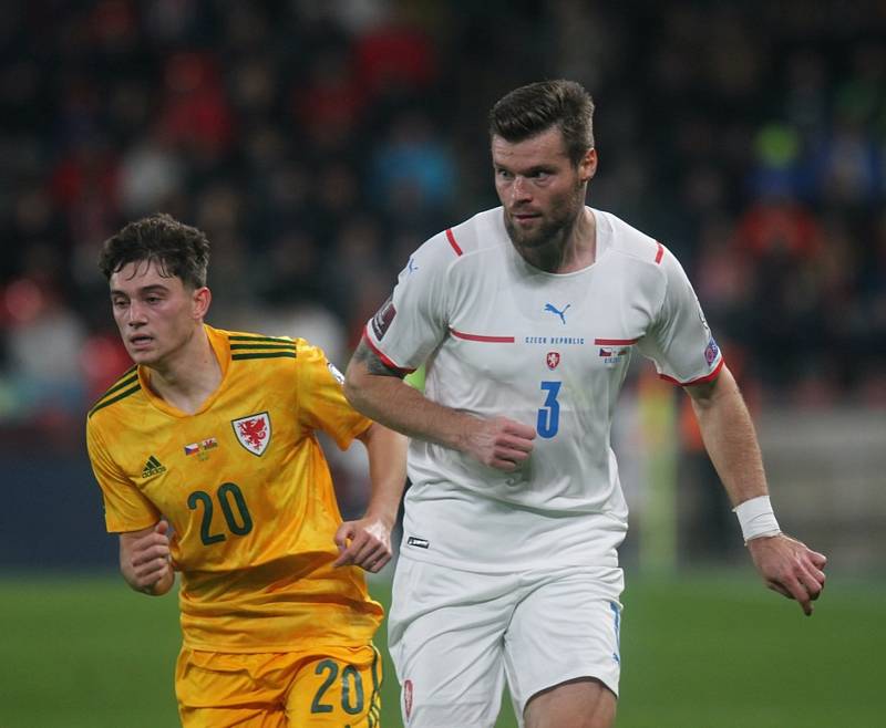Čeští fotbalisté se v Praze v rámci kvalifikace MS utkali s Walesem.