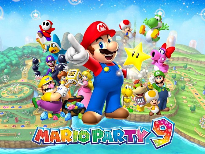 Počítačová hra Mario Party 9.