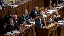 Poslanecká sněmovna 6. září v Praze rozhodovala o zbavení imunity kvůli kauze Čapí hnízdo u poslanců Andreje Babiše a Jaroslava Faltýnka.