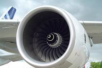 Motor Rolls-Royce na prototypu Airbusu A380.