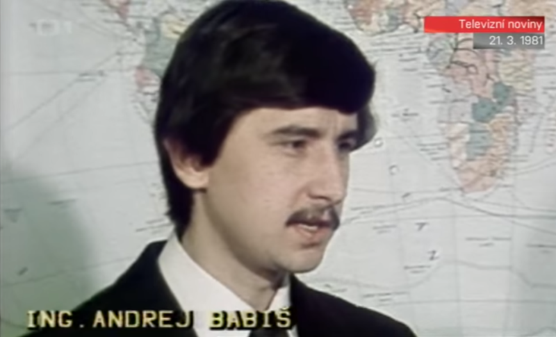 Andrej Babiš v roce 1981 poskytl televizní rozhovor.