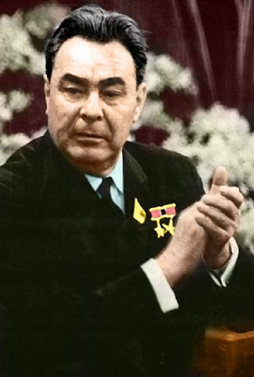 Portrétní fotografie Leonida Iljiče Brežněva ze 17. dubna 1967