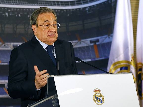 Florentino Pérez, šéf Realu Madrid