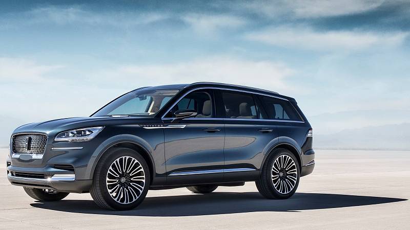 Koncept luxusního SUV Lincoln Aviator