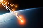Meteorický roj, při kterém se na Zemi dostávají vesmírné materiály. Vědci přišli s informací, že v jednom z meteoritů našli bílkoviny.