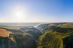 Panoramatický pohled z dronu na Kišiněv.