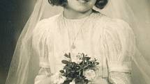 Bibiana Szulc 1. přijímání cca 1942-1943