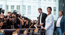 Sahra Wagenknechtová představuje nové levicové politické hnutí