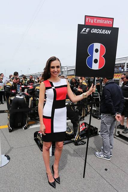 Velká cena Kanady: Jedna z tzv. grid girls